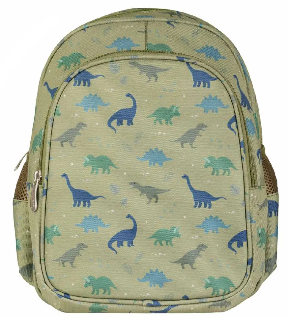 Børn A Little Lovely Company Børnehavetaske m. Termolomme - Dinosaur