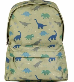 Børnehavetasker*A Little Lovely Company Børnehavetaske - Dinosaur - Grøn