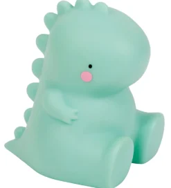 Natlamper|Fritstående Lamper*A Little Lovely Company Lampe - 12,5 cm - T-Rex - Grøn