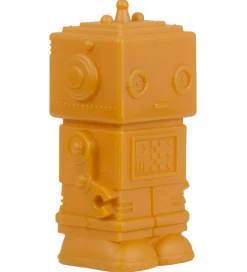 Natlamper|Fritstående Lamper*A Little Lovely Company Lampe - 14 cm - Robot - Aztec Gold