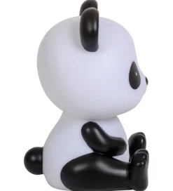 Natlamper*A Little Lovely Company Natlampe - Panda - 19 cm - Sort/Hvid