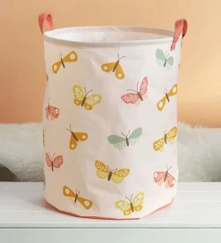 Kurve*A Little Lovely Company Opbevaringskurv - 40x50 cm - Butterflies