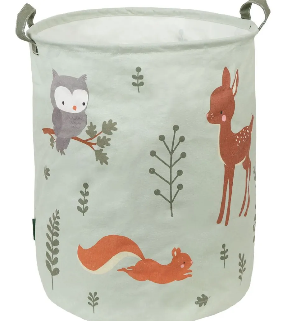 Kurve*A Little Lovely Company Opbevaringskurv - 40x50 cm - Forest Frie