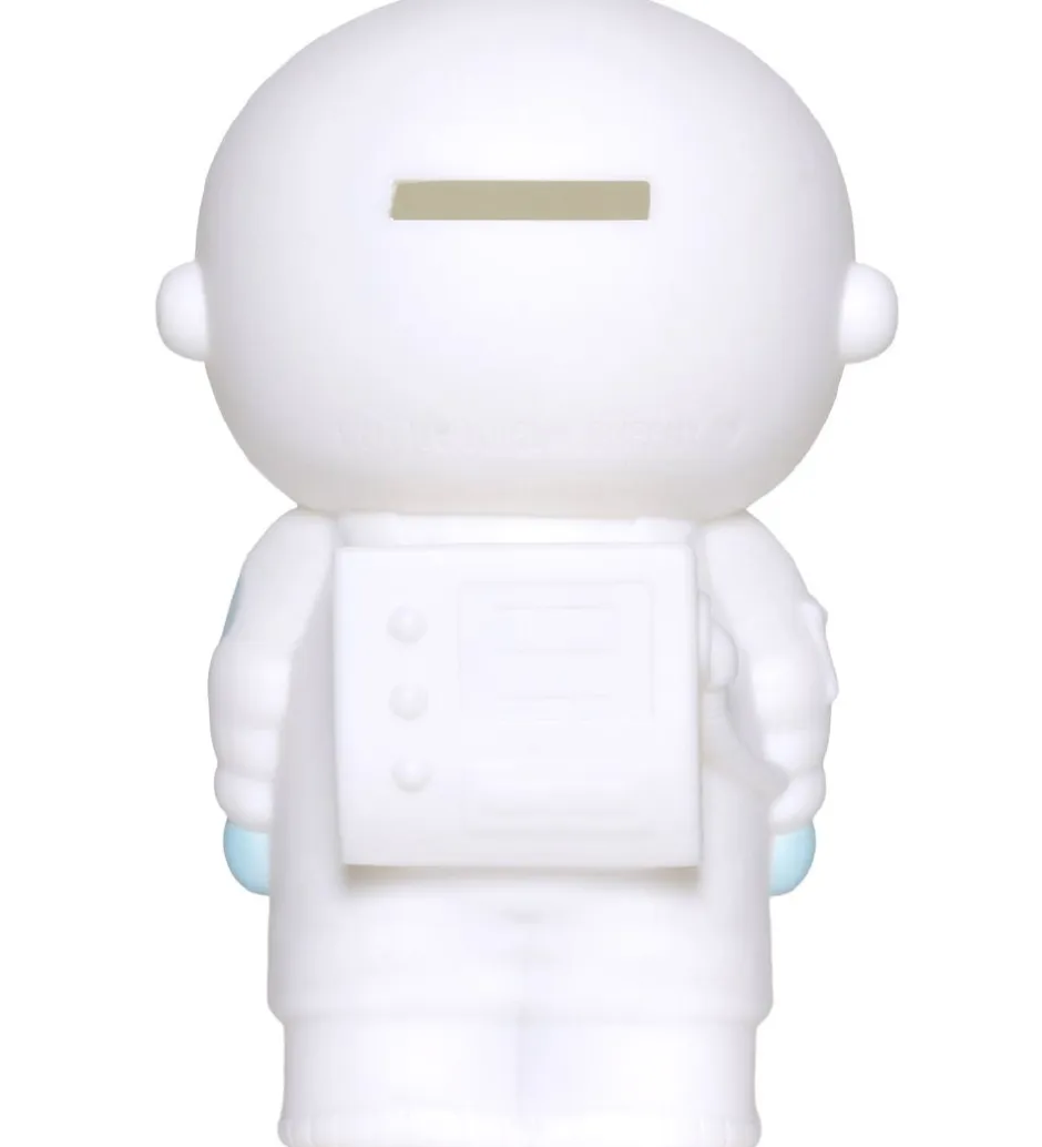 Sparegrise*A Little Lovely Company Sparegris - Astronaut - Hvid/Blå