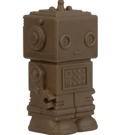 A Little Lovely Company Sparegris - 16 cm - Robot - Ash Brown