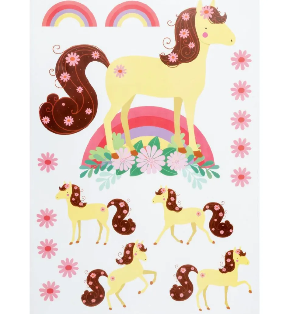 A Little Lovely Company Wallstickers - 35x50 cm - Horse