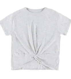 T-Shirts*Abercrombie & Fitch T-shirt - 3-pak - Hviv/Sort/Gråmeleret m. Kn