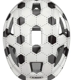 Børnesikkerhed|Cykelhjelme*Abus Cykelhjelm - Anuky 2.0 - White Football