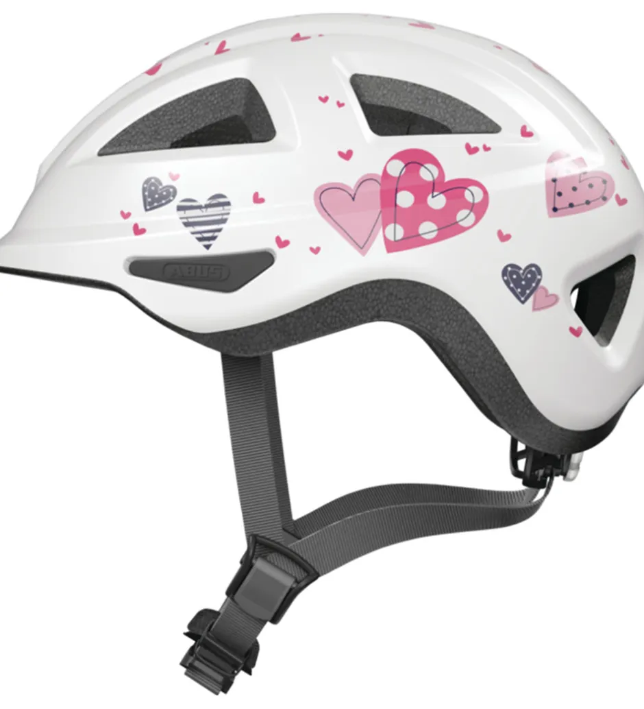 Børn Abus Cykelhjelm - Anuky 2.0 ACE - White Heart