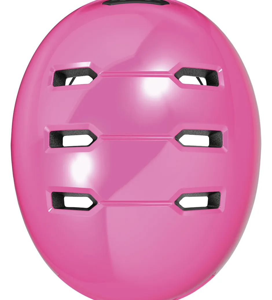 Børnesikkerhed|Cykelhjelme*Abus Cykelhjelm - Skurb Kid - Shiny Pink