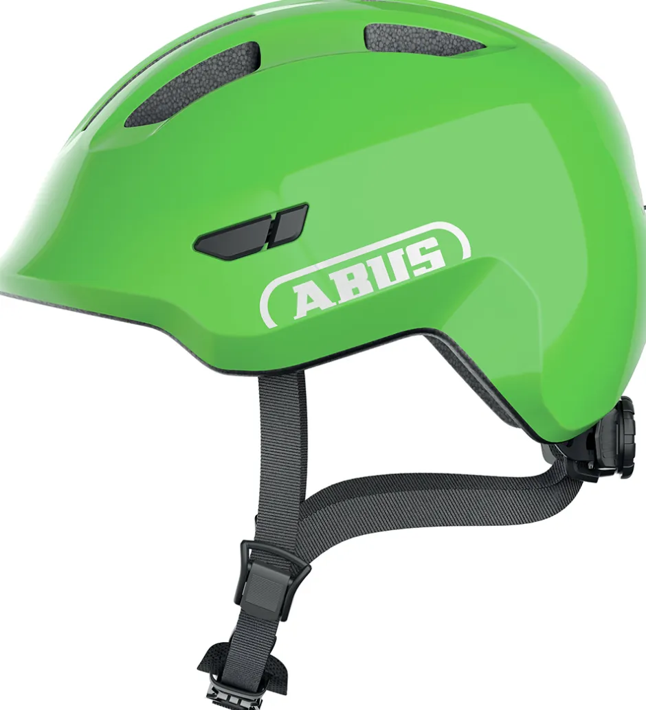 Børn Abus Cykelhjelm - Smiley 3.0 - Shiny Green