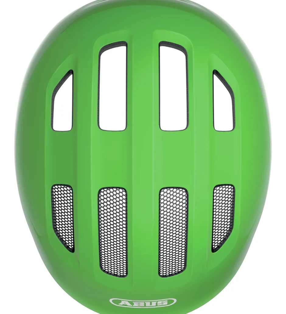 Børn Abus Cykelhjelm - Smiley 3.0 - Shiny Green