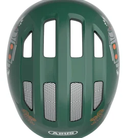 Børnesikkerhed|Cykelhjelme*Abus Cykelhjelm - Smiley 3.0 - Green Robo
