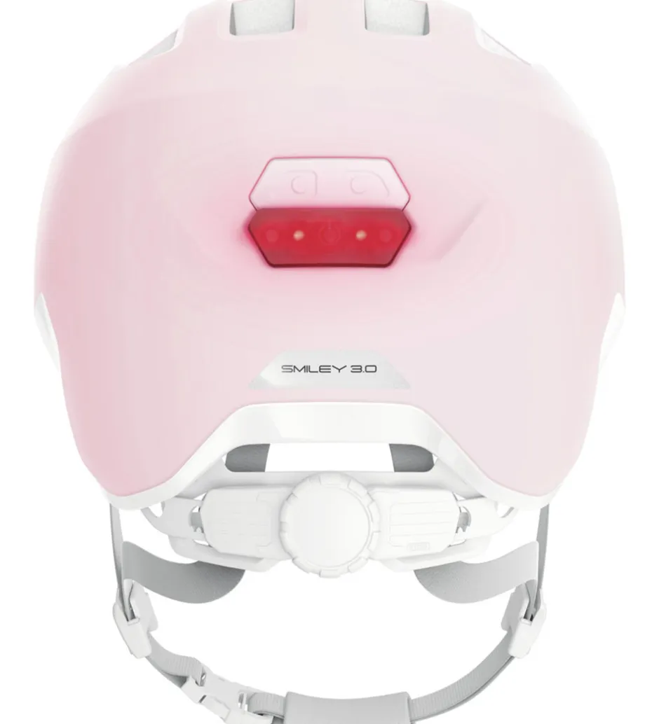 Børn Abus Cykelhjelm - Smiley 3.0 Ace Led - Pure Rose