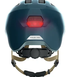 Børnesikkerhed|Cykelhjelme*Abus Cykelhjelm - Smiley 3.0 Ace Led - Royal Blue