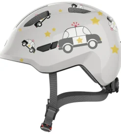 Børn Abus Cykelhjelm - Smiley 3.0 - Grey Police