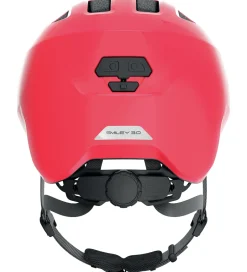 Børnesikkerhed|Cykelhjelme*Abus Cykelhjelm - Smiley 3.0 - Shiny Red