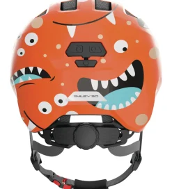 Børnesikkerhed|Cykelhjelme*Abus Cykelhjelm - Smiley 3.0 - Orange Monster