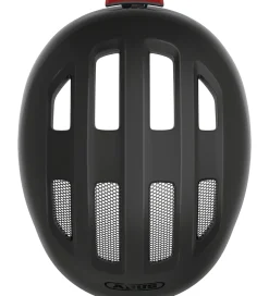 Børnesikkerhed|Cykelhjelme*Abus Cykelhjelm - Smiley 3.0 Ace Led - Velvet Black
