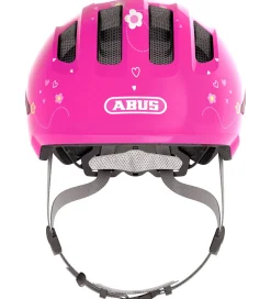 Børn Abus Cykelhjelm - Smiley 3.0 - Pink Butterfly
