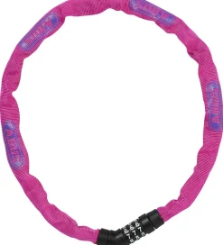Cykellåse|Cykellåse*Abus Kædelås - 4804C - 75 cm - Pink