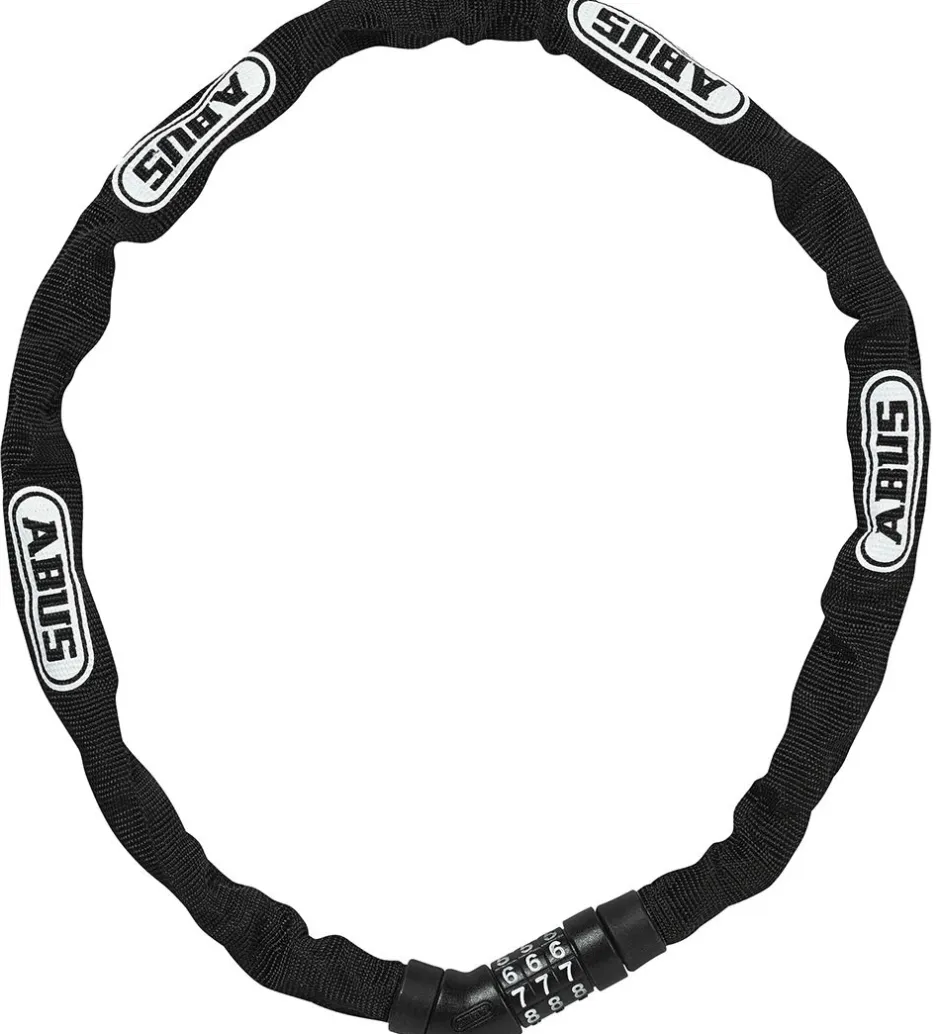 Cykellåse|Cykellåse*Abus Kædelås - 4804C - 75 cm - Sort