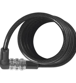 Abus Spirallås - 3506C - 120 cm - Sort