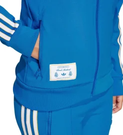 Fodbold*adidas Originals Cardigan - Real Madrid - Blue Bird/Hvid
