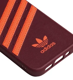 Mobilcovers*adidas Originals Cover - iPhone 12 mini - Bordeaux/Orange
