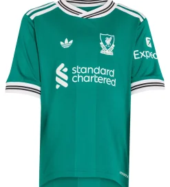 Fodboldtrøjer|Fodboldshorts*adidas Originals Fodboldsæt - Liverpool 25/26 3. sæt - Sea Green