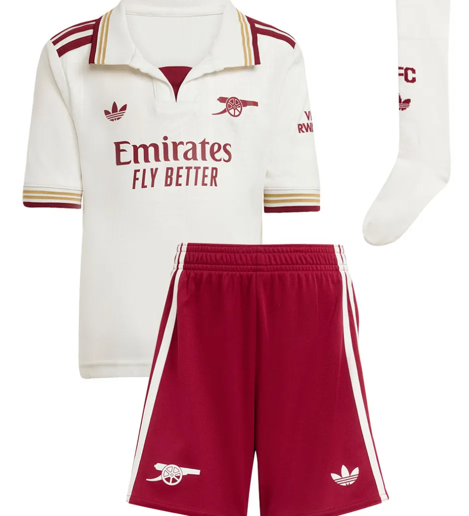 Fodboldtrøjer|Fodboldshorts*adidas Originals Fodboldsæt - AFC 3 Mini - CLOWHI/TECOBU