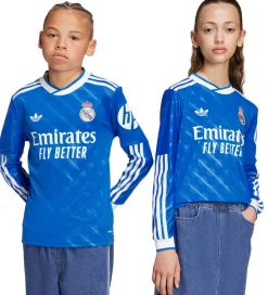 Fodboldtrøjer|Fodbold*adidas Originals Fodboldtrøje - Real Madrid 25/26 3. Sæt - Blue