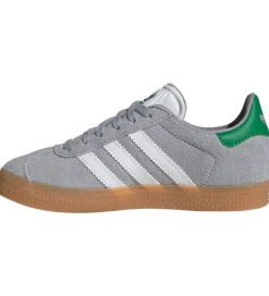 adidas Originals Sko - Gazelle C - HALSIL/FTWWHT/GREEN