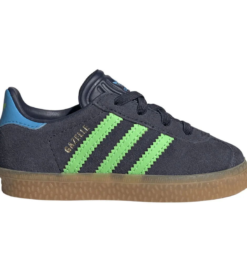 Sneakers|Børnesko Og Babysko*adidas Originals Sko - Gazelle CF EL I - Shanav/Scrgrn/Luqa