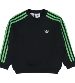 Træningssæt*adidas Originals Sweatsæt - Crew - Minecraft - Sort m. Logo