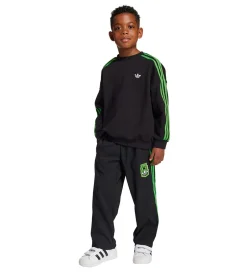 Træningssæt*adidas Originals Sweatsæt - Crew - Minecraft - Sort m. Logo