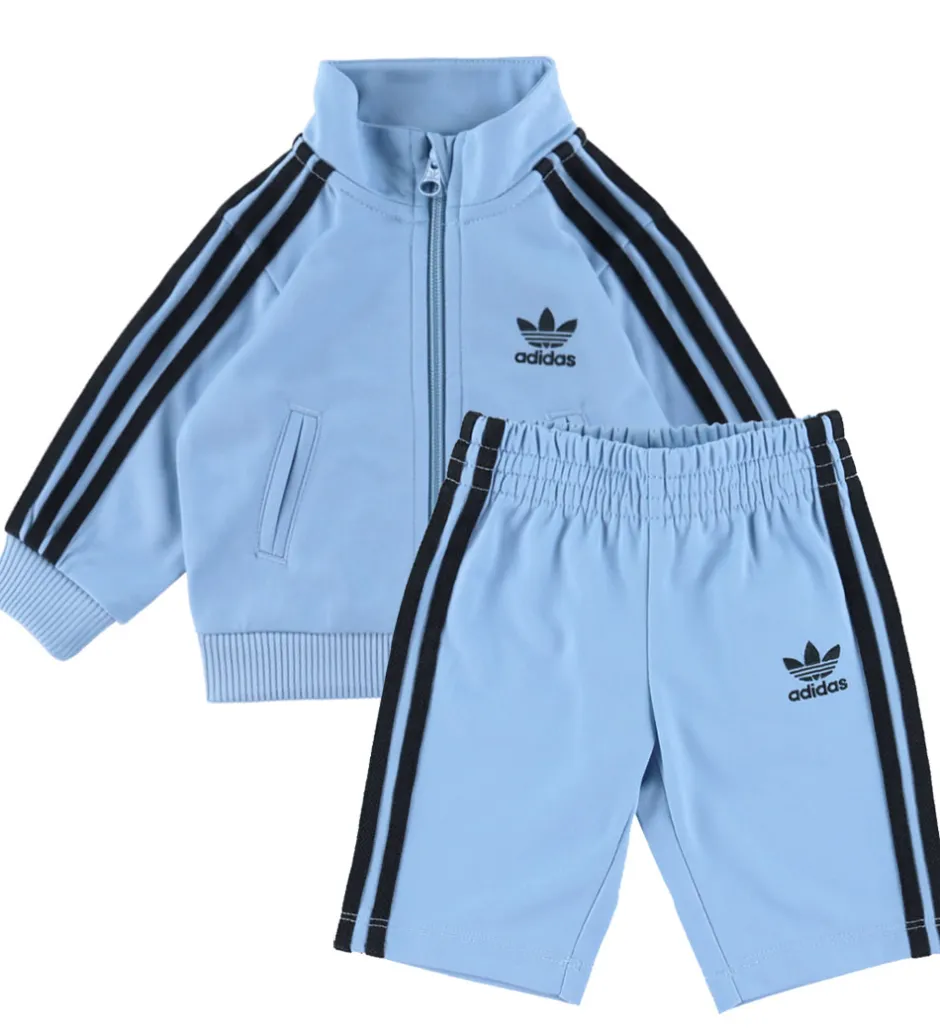 Træningssæt|Træning Og Gymnastik*adidas Originals Træningssæt - Firebird - Ash Bluebl