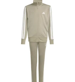 Træningssæt|Træning Og Gymnastik*adidas Performance adidas Performaance Træningssæt - J 3S Tr Ts - Silpeb/White