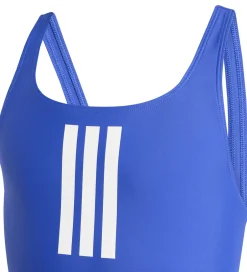 Børn adidas Performance Badedragt - 3S Mid Suit Gy - Selubl/White