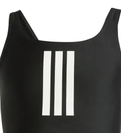 Børn adidas Performance Badedragt - 3S MID SUIT GY - Sort/Hvid