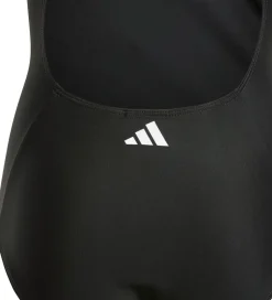 Børn adidas Performance Badedragt - 3S MID SUIT GY - Sort/Hvid