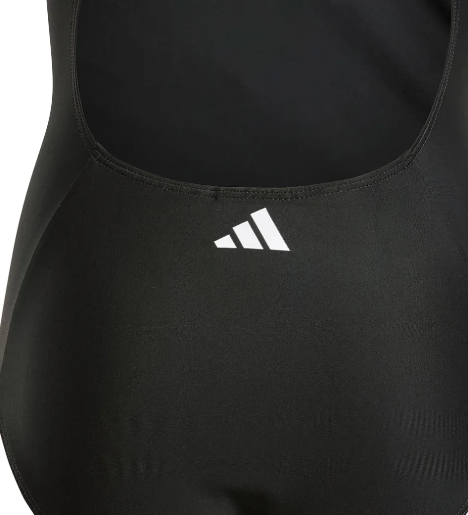 Børn adidas Performance Badedragt - 3S MID SUIT GY - Sort/Hvid