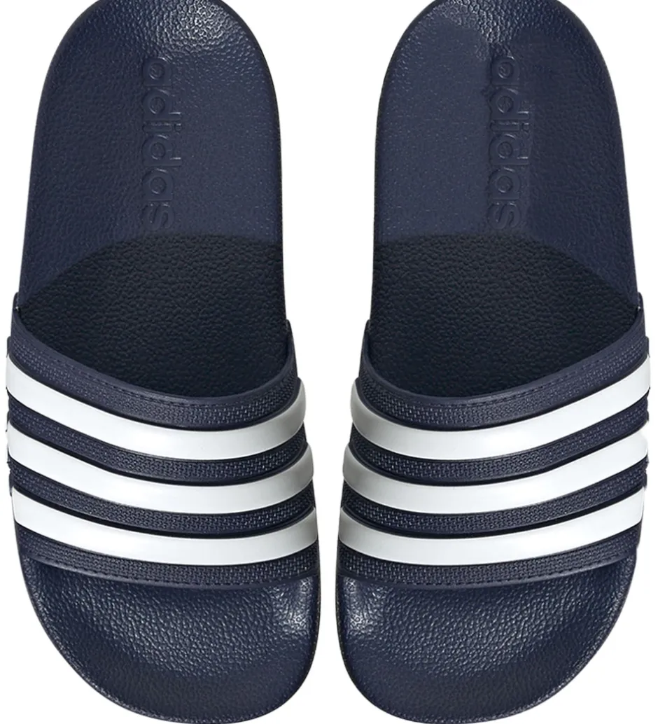 Badesandaler*adidas Performance Badesandaler - Adilette Shower - Dkblue/Ftwwh