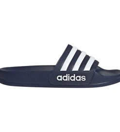 Badesandaler*adidas Performance Badesandaler - Adilette Shower - Dkblue/Ftwwh