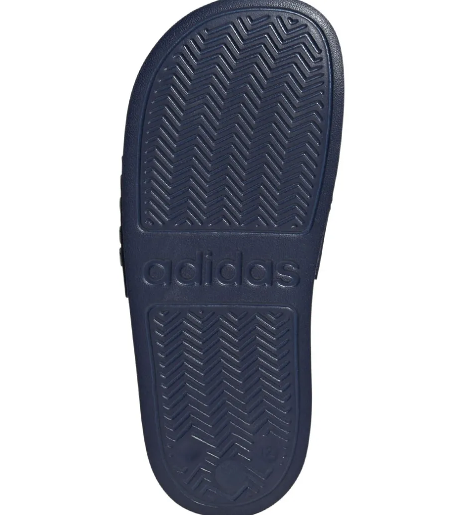 Badesandaler*adidas Performance Badesandaler - Adilette Shower - Dkblue/Ftwwh
