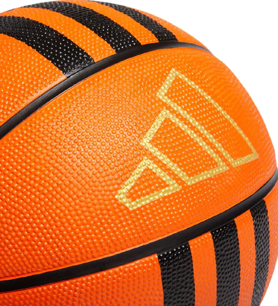 adidas Performance Basketbold - 3S Rubber X3 - Orange/Sort