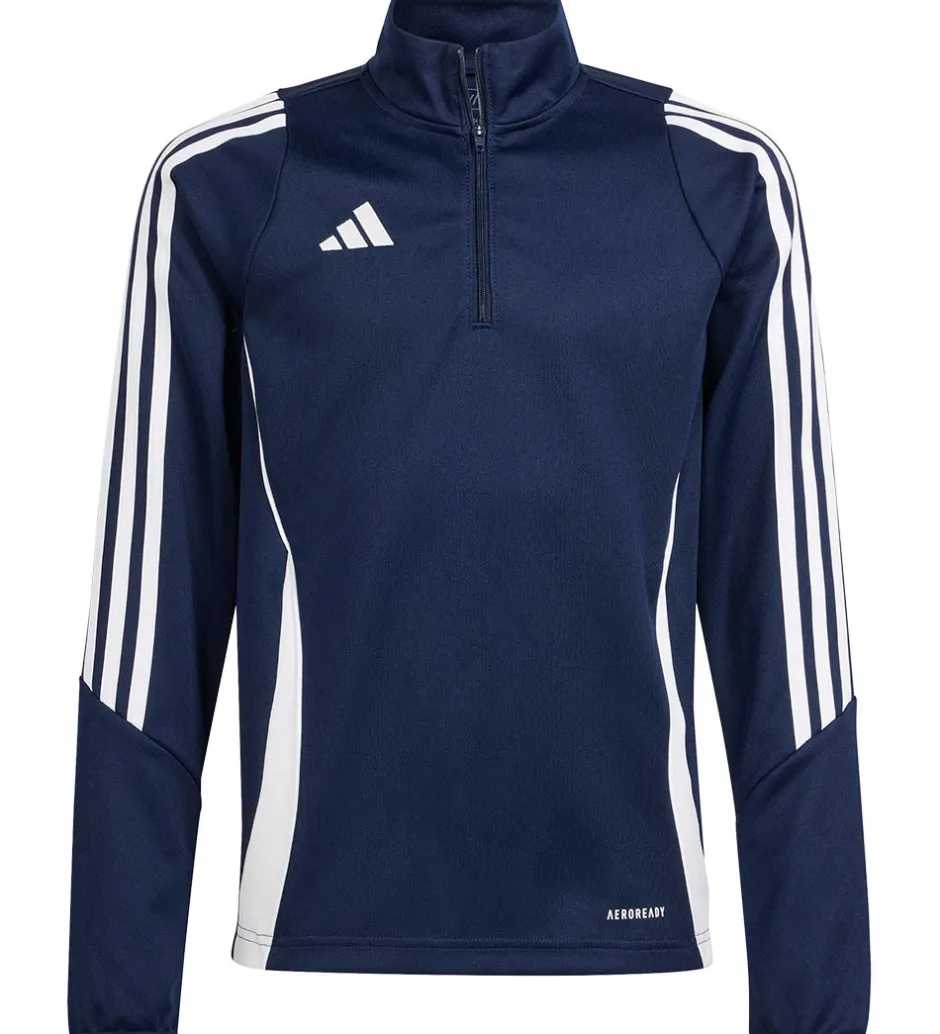 T-Shirts Og Toppe*adidas Performance Bluse - Tiro24 TRTOPY - Blå/Hvid