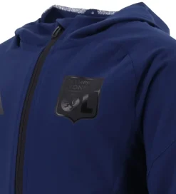 Fodboldtrøjer*adidas Performance Cardigan - Olympique Lyonnais - Team Navy Blu