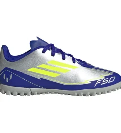 Fodboldstøvler - Grus (Tf)*adidas Performance fodboldstøvler - F50 Club TF J Messi - Silvmt