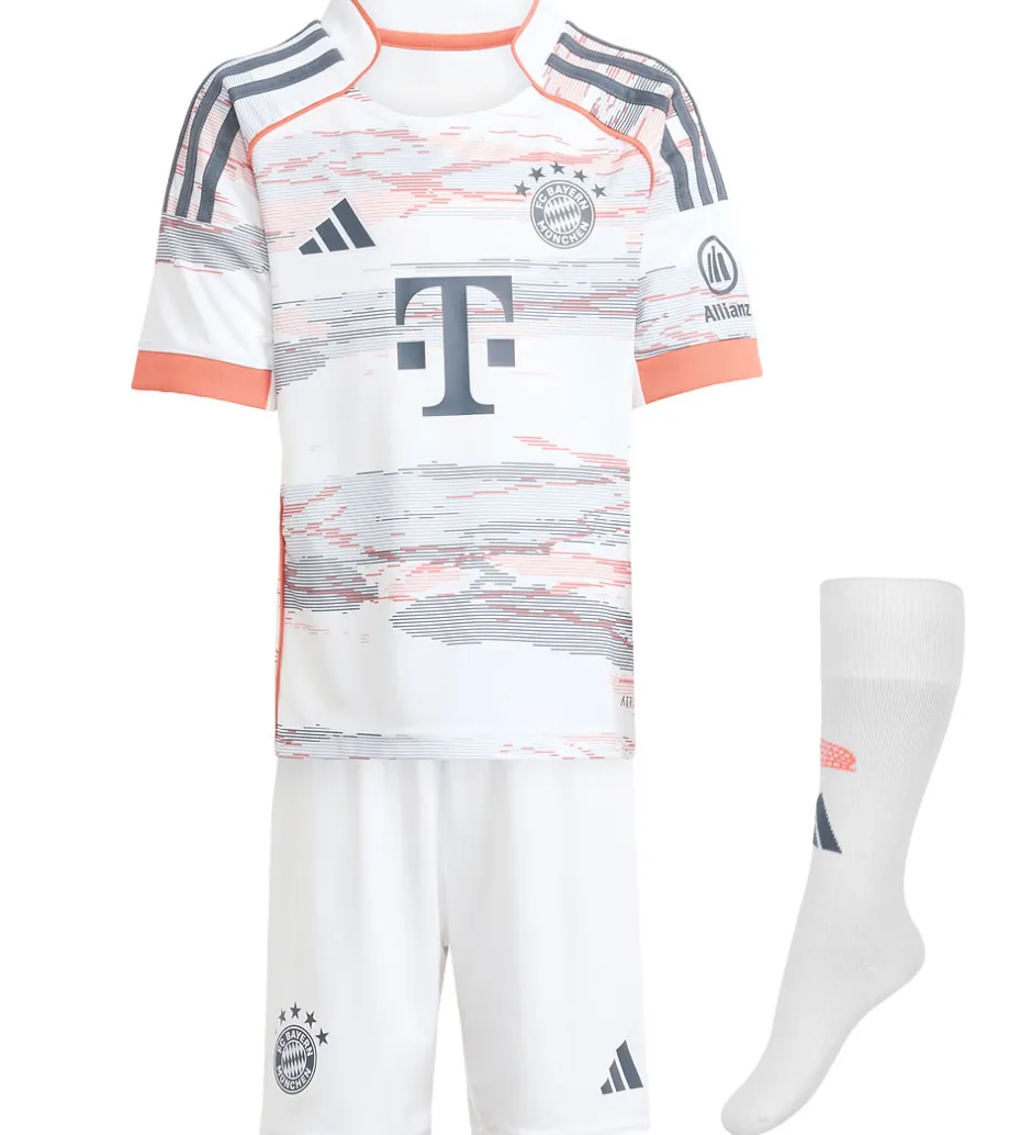 Fodboldtrøjer|Fodboldshorts*adidas Performance Fodboldsæt - FCB A MINI - Hvid